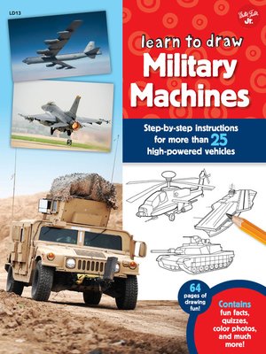 cover image of Learn to Draw Military Machines